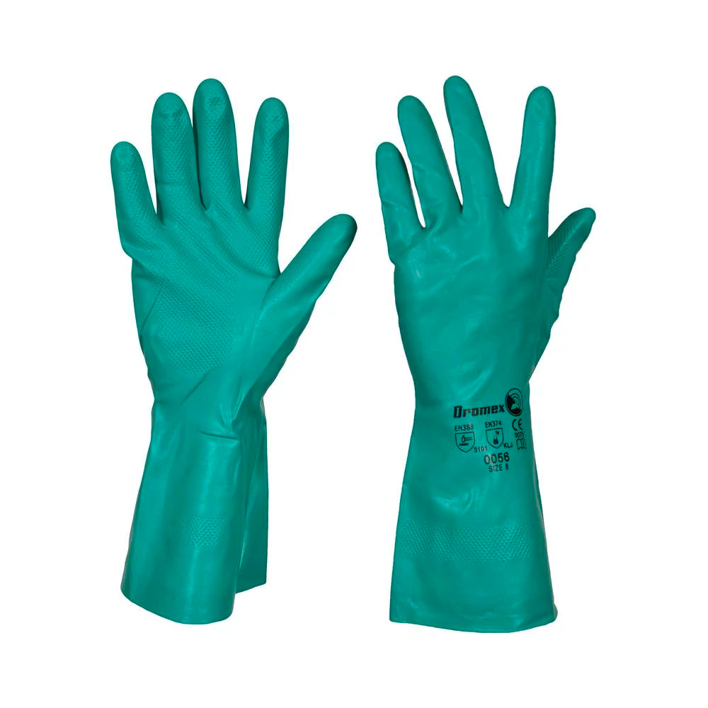 Green Nitrile Gloves - Small, Medium, Large