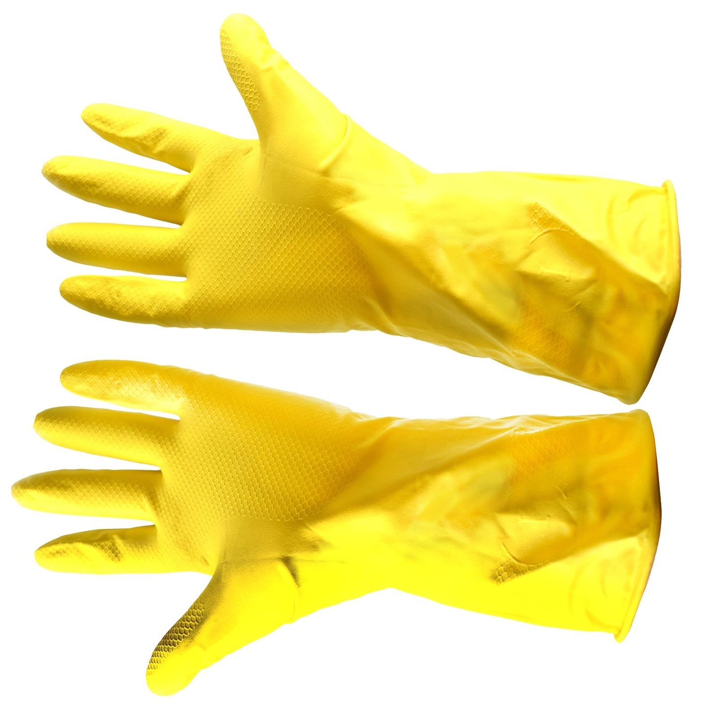 Yellow Household Gloves- Small, Medium, Large