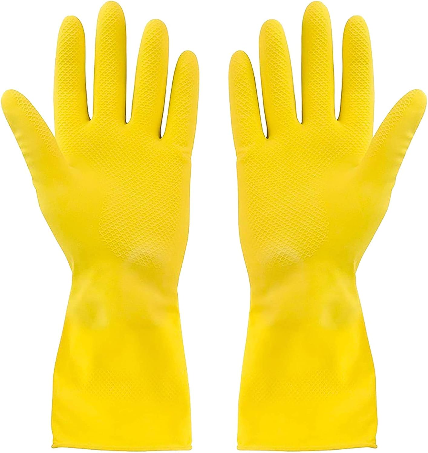 Yellow Household Gloves- Small, Medium, Large